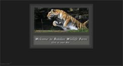 Desktop Screenshot of botolanwildlifefarm.com